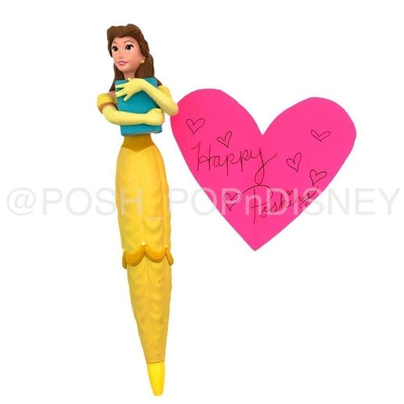 BEAUTY and the beast Belle writing pen 🖊 yellow ball gown Valentine’s Day gift - Picture 5 of 5